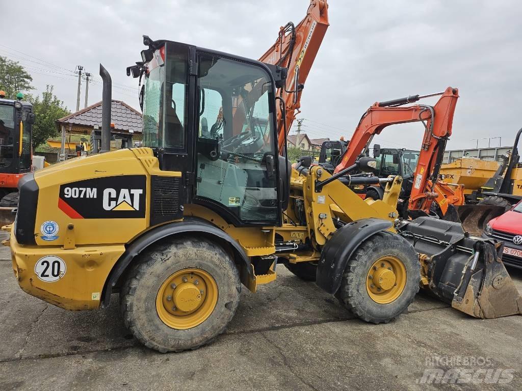 CAT 907M Pás carregadoras de rodas