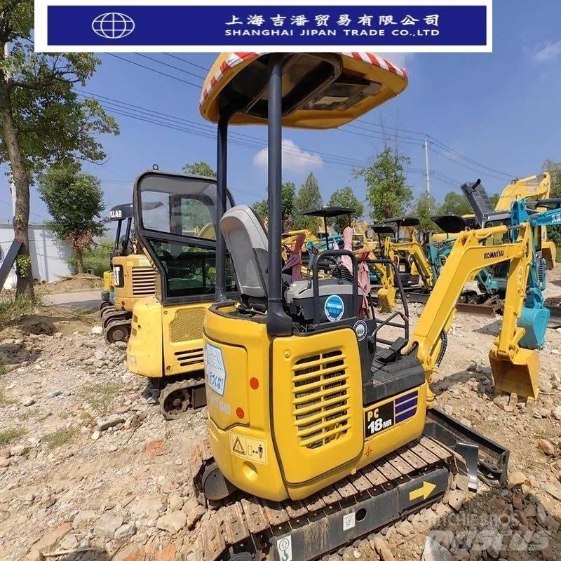 Komatsu PC 18 MR Mini Escavadoras <7t