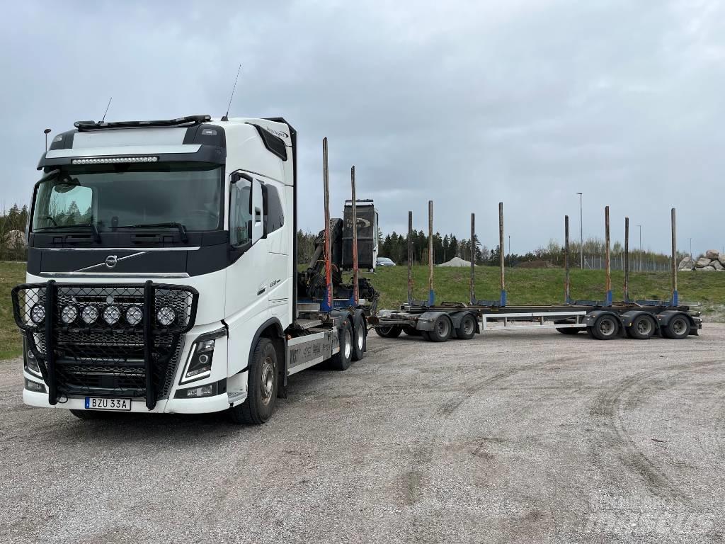 Volvo FH16 650hk Camiões de transporte de troncos