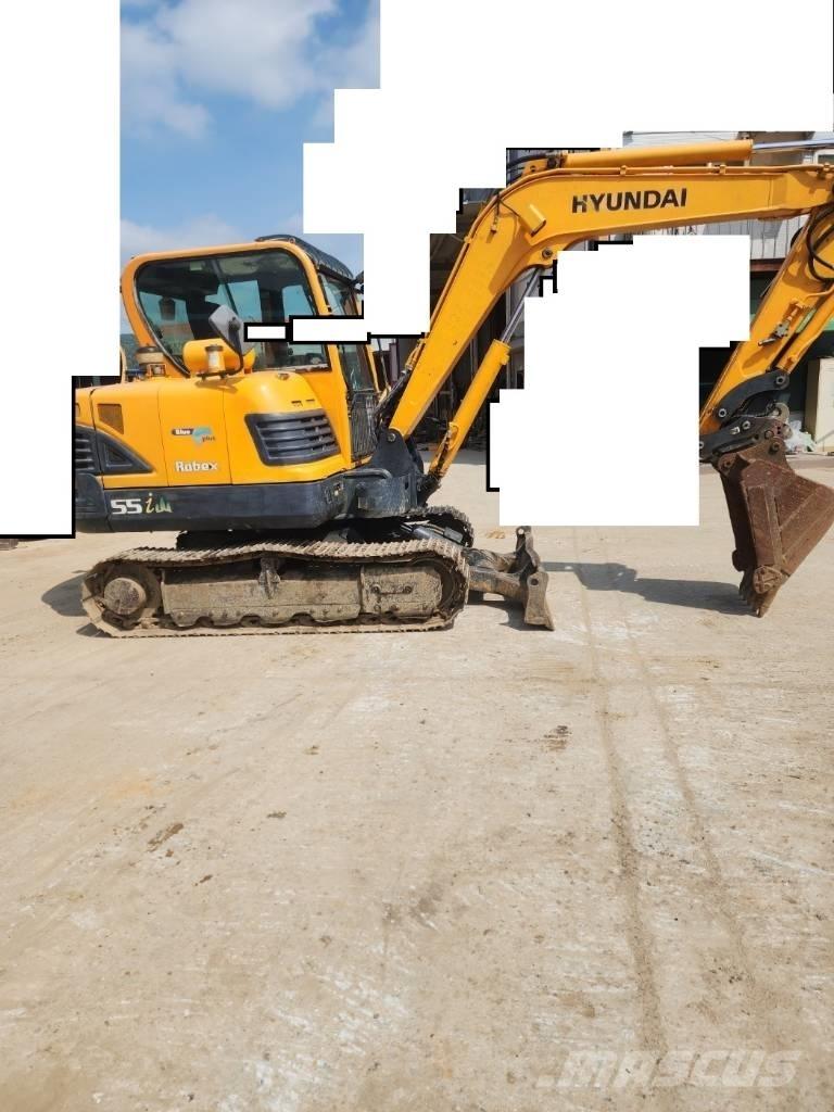 Hyundai Robex 55 Mini Escavadoras <7t