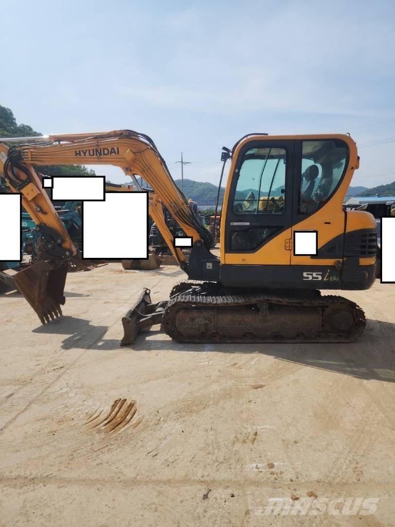 Hyundai Robex 55 Mini Escavadoras <7t