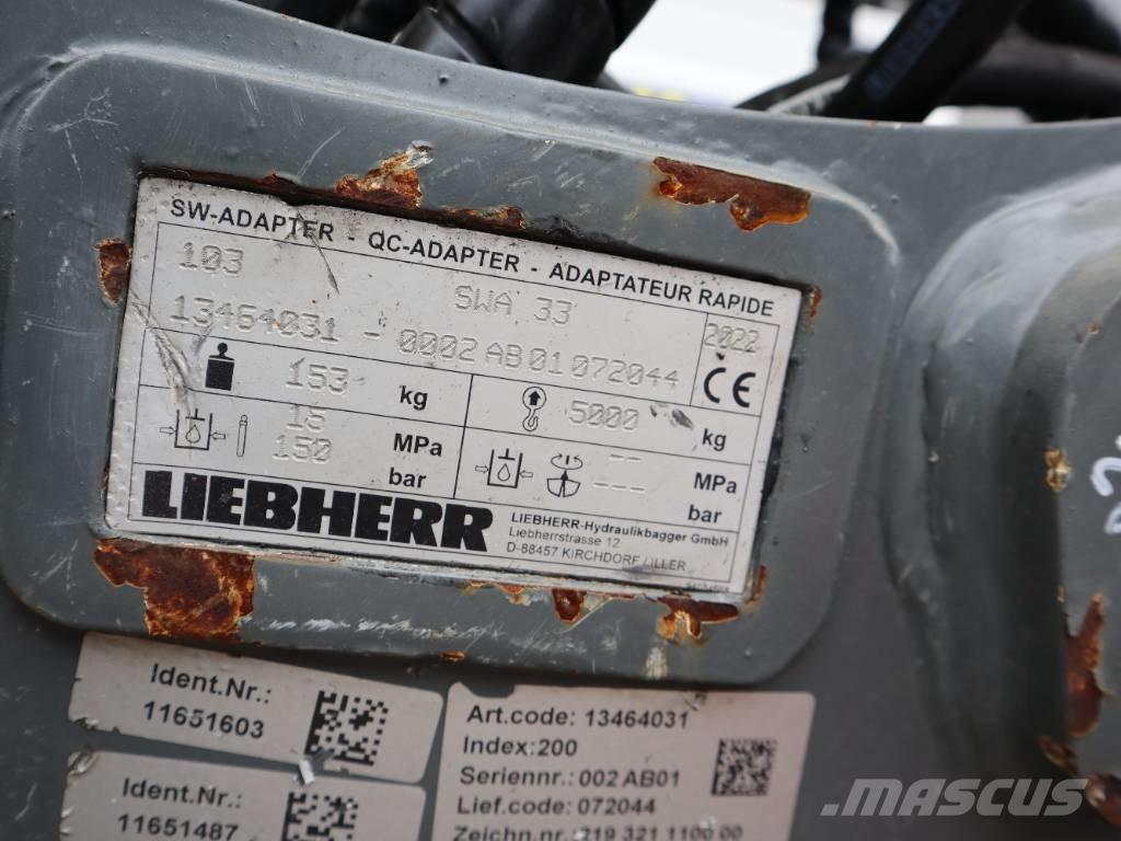 Liebherr SWA 33 Conectores