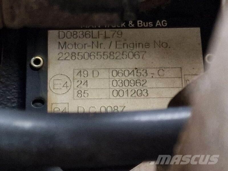 MAN D0836 LFL79 Motores