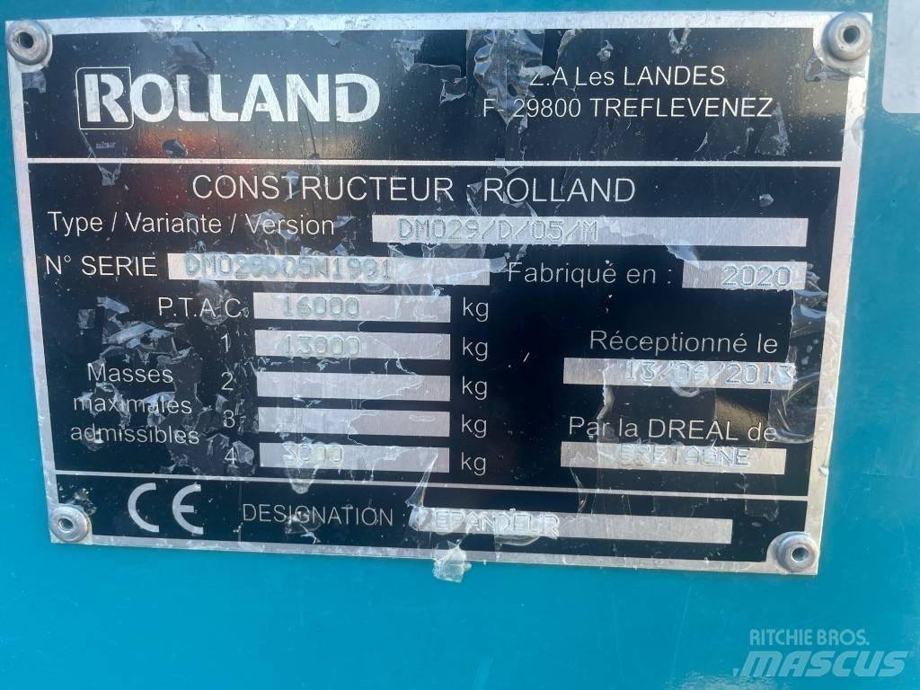 Rolland RF 6620 Espalhadores de estrume
