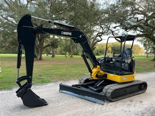 John Deere 50 D Mini Escavadoras <7t