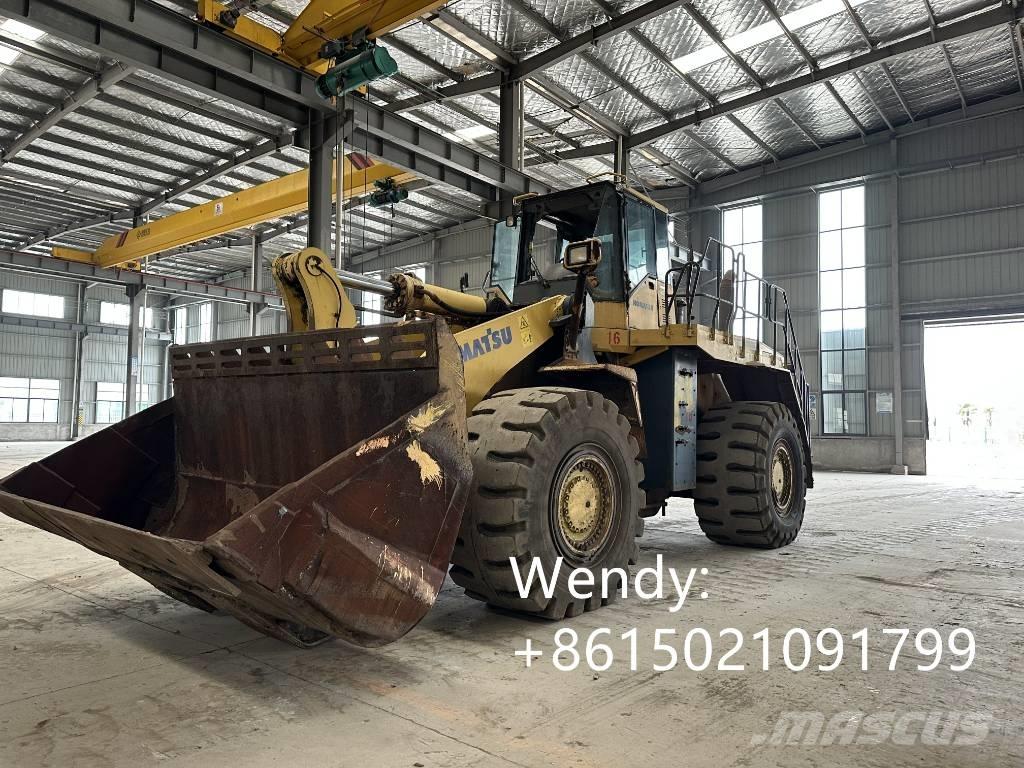Komatsu WA 600-6 Pás carregadoras de rodas