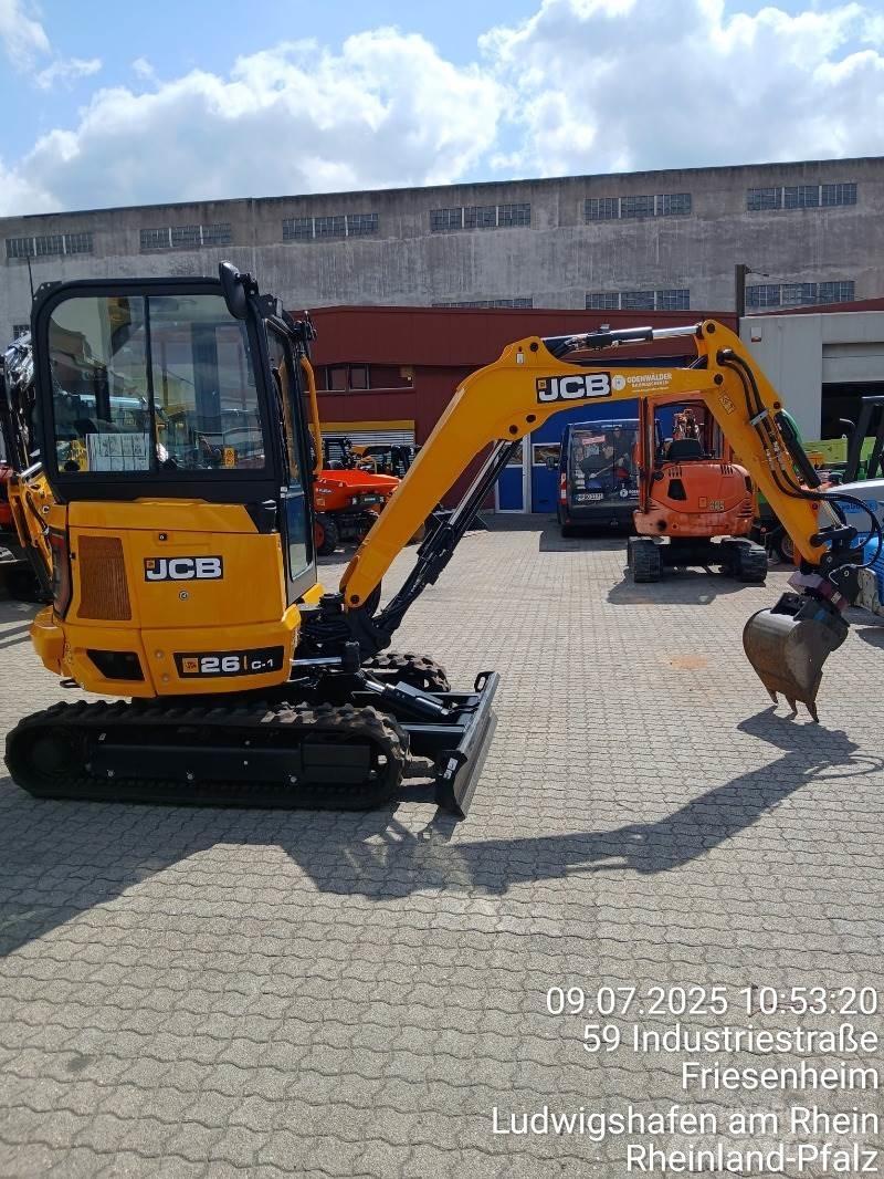 JCB 26C-1 Mini Escavadoras <7t