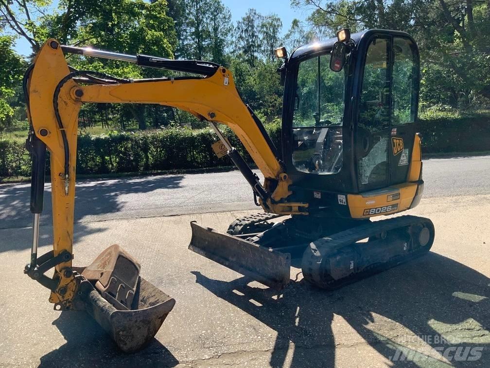 JCB 8026 CTS Mini Escavadoras <7t