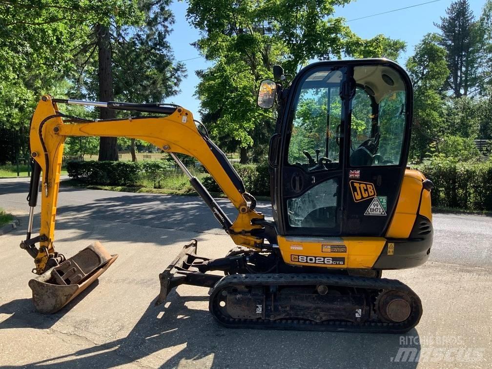 JCB 8026 CTS Mini Escavadoras <7t