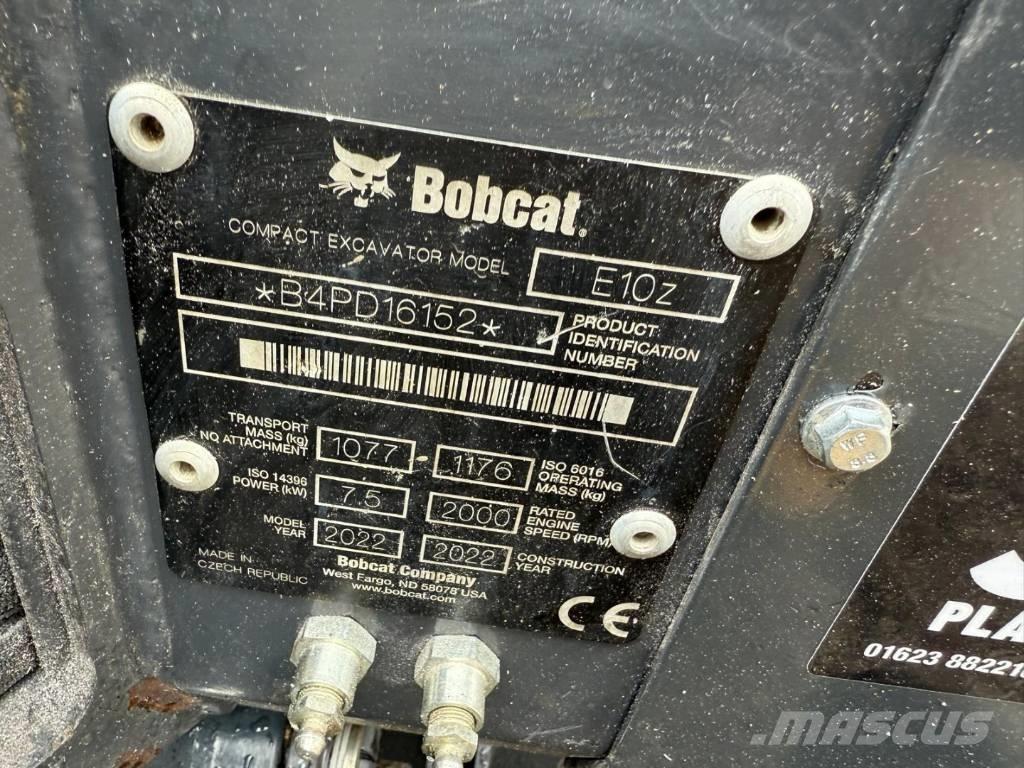 Bobcat E 10z Mini Escavadoras <7t