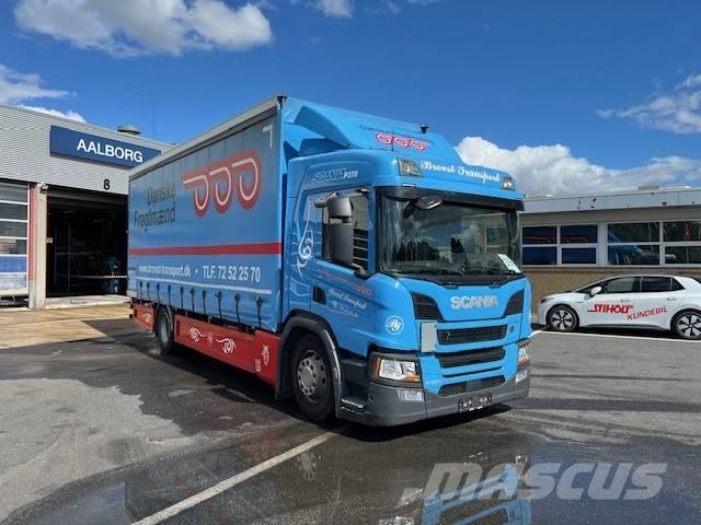 Scania P 370 Camiões caixa cortinas laterais