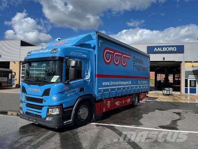 Scania P 370 Camiões caixa cortinas laterais