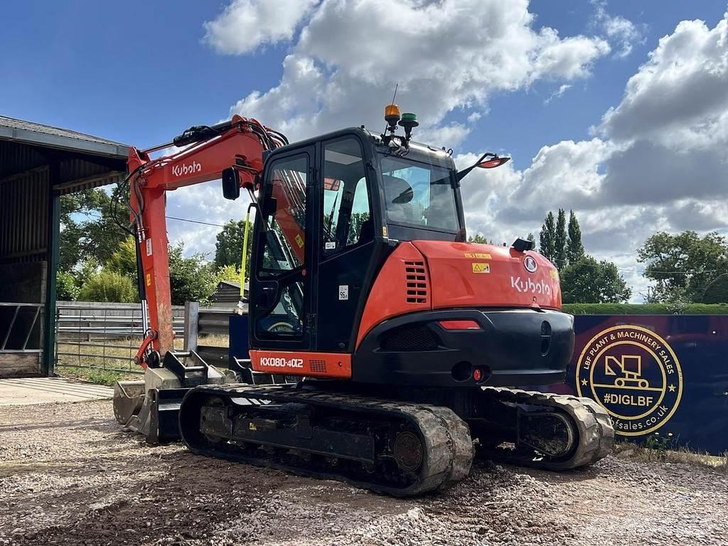 Kubota KX080-4 Escavadoras especiais