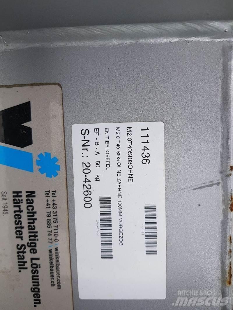 TL 400mm SW010 Acessórios Retroescavadoras