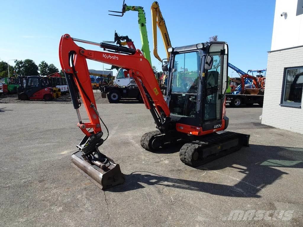 Kubota U27-4 Mini Escavadoras <7t