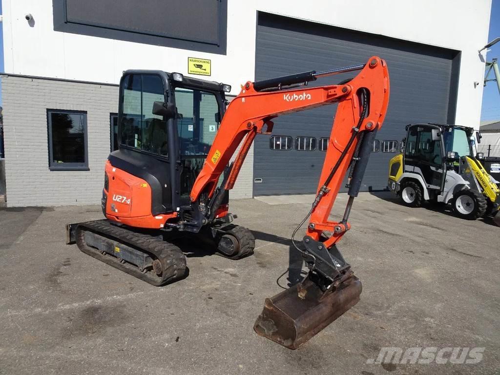 Kubota U27-4 Mini Escavadoras <7t