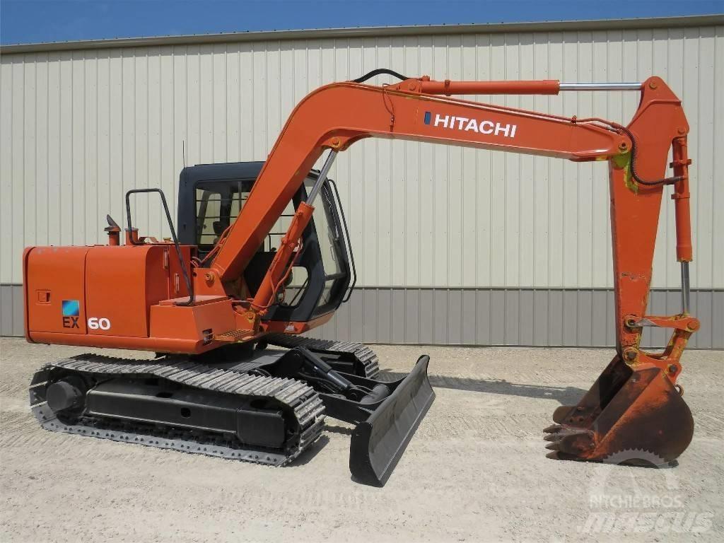 Hitachi EX 60 Mini Escavadoras <7t