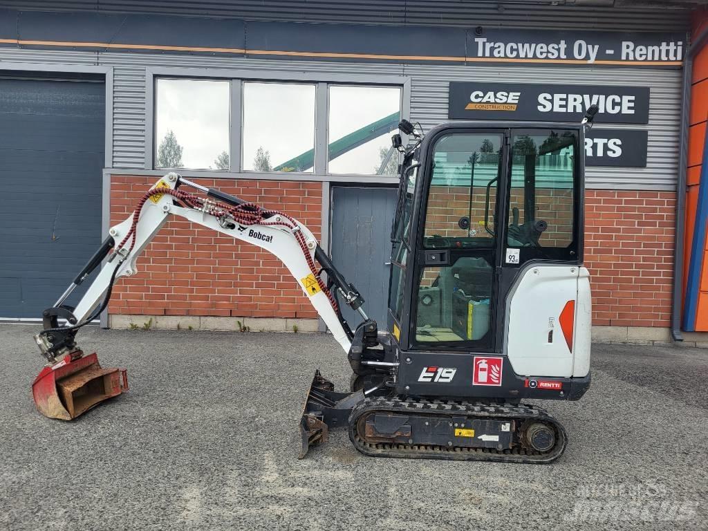 Bobcat E 19 Mini Escavadoras <7t