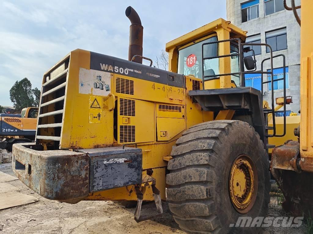 Komatsu WA 500 Pás carregadoras de rodas