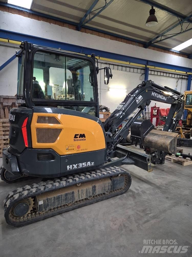 Hyundai HX35AZ Mini Escavadoras <7t