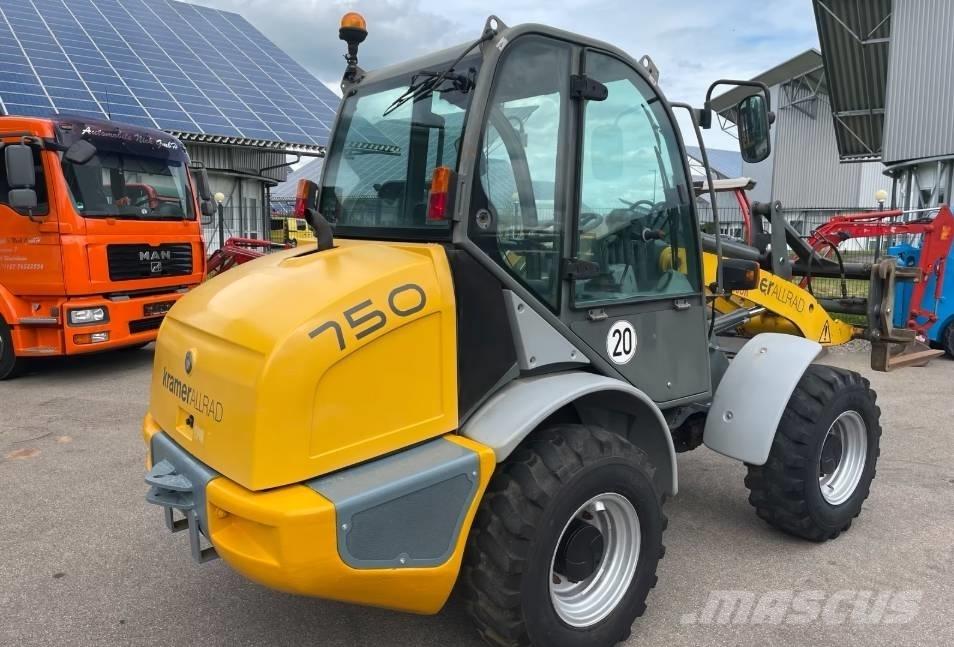 Kramer-allrad 750 Pás carregadoras de rodas
