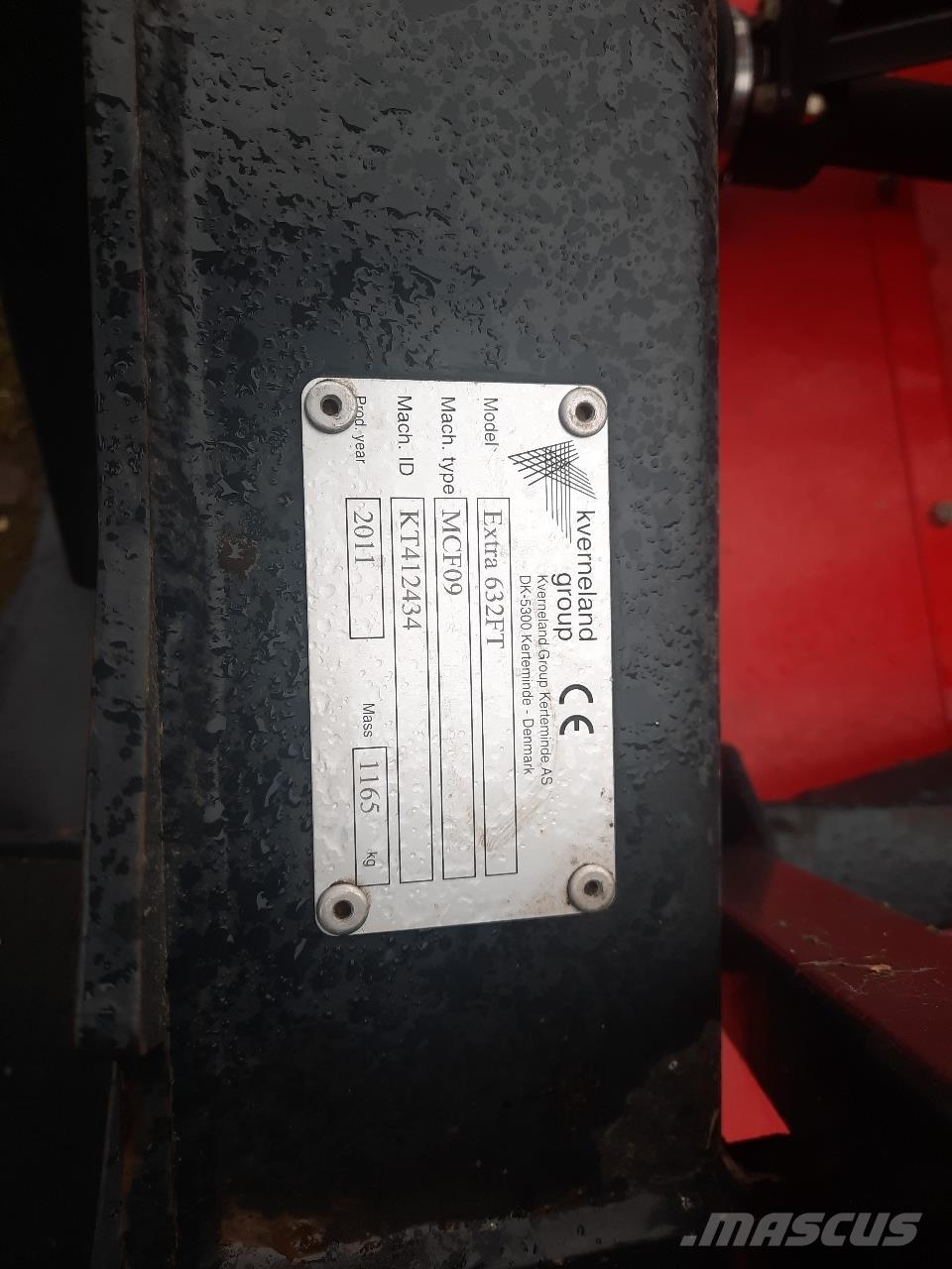 Vicon EXTRA 632 FT Corta-Relvas montadas e arrastadas