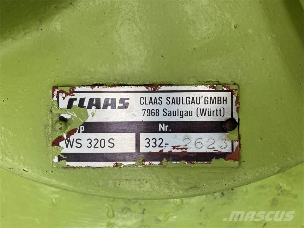 CLAAS WS 320 S Gadanheiras-fileiras
