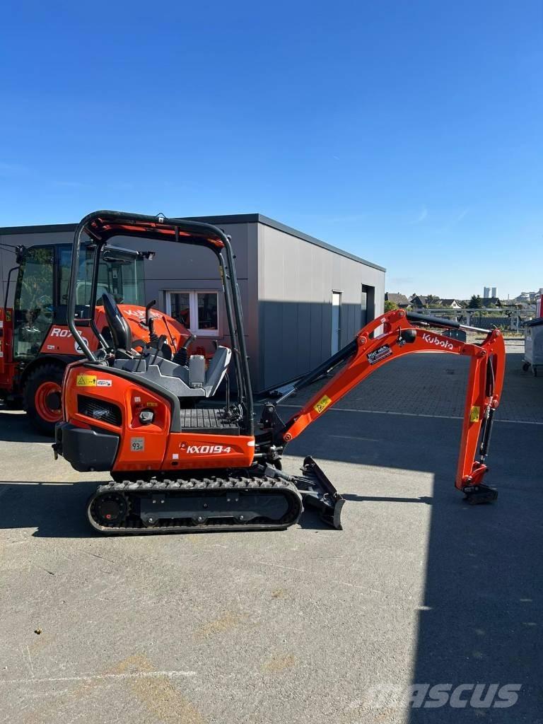 Kubota KX019-4 HGL Mini Escavadoras <7t