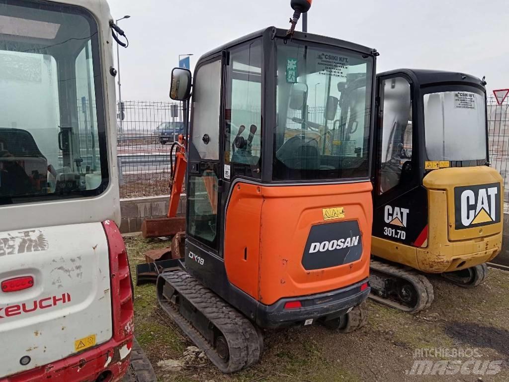 Doosan DX 19 Mini Escavadoras <7t