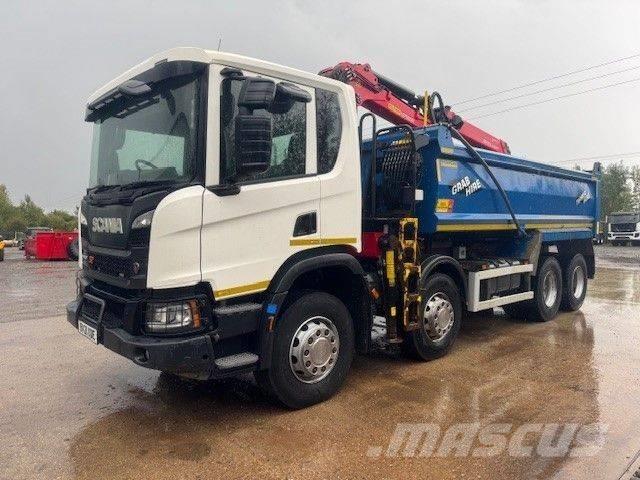 Scania P410 XT Camiões basculantes