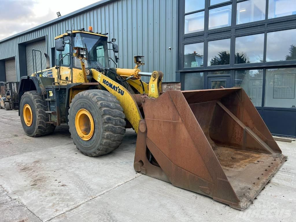 Komatsu WA 470-5 Pás carregadoras de rodas