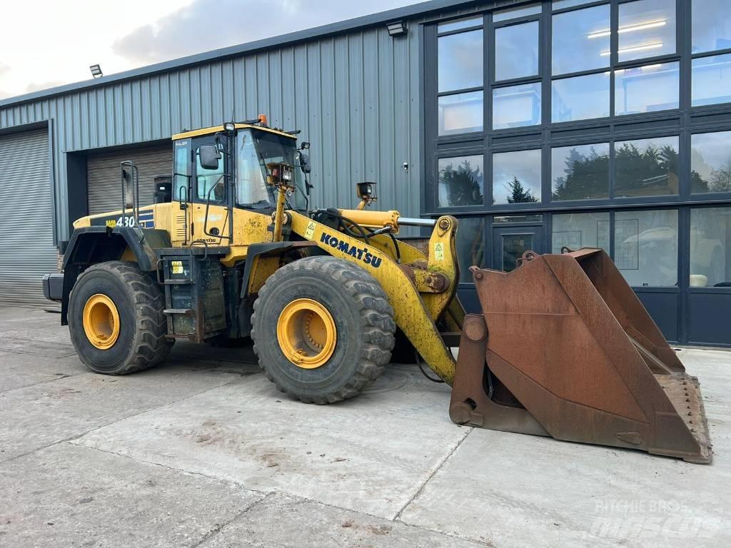 Komatsu WA 470-5 Pás carregadoras de rodas