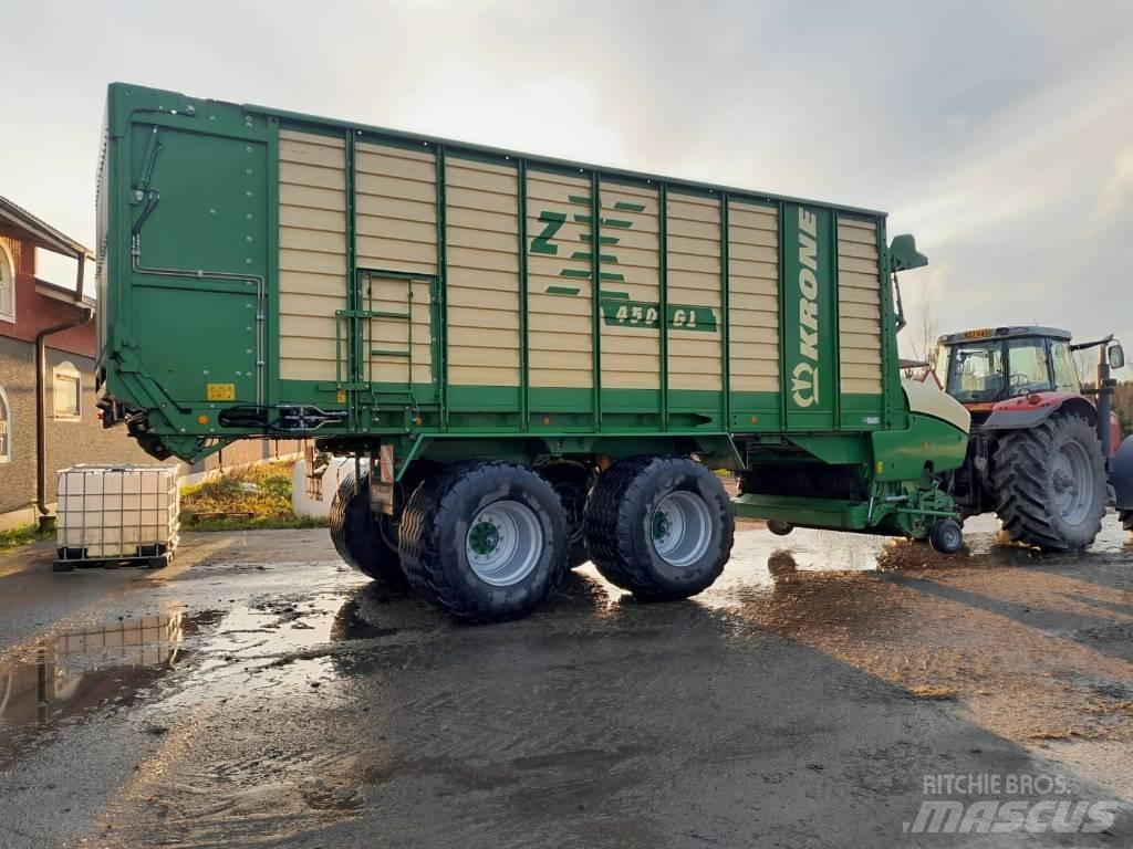 Krone ZX450GL Atrelados auto-carregadores
