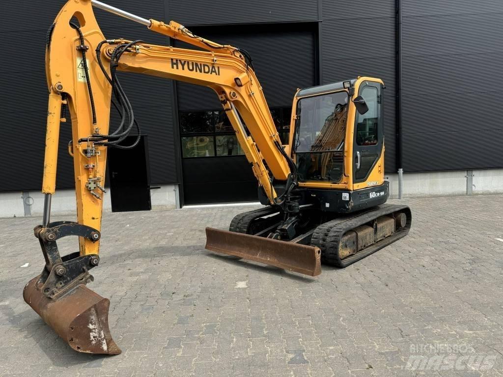 Hyundai 60CR-9A Mini Escavadoras <7t