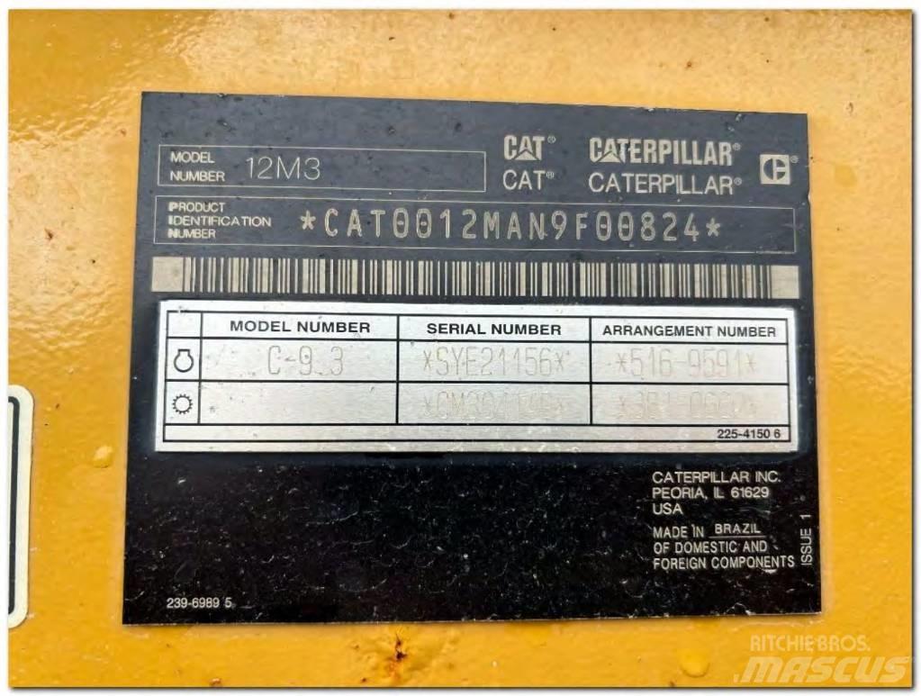 CAT 12 M 3 Motoniveladoras