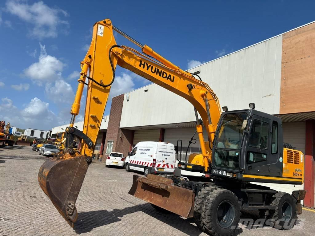 Hyundai 140W-7A Escavadoras de rodas