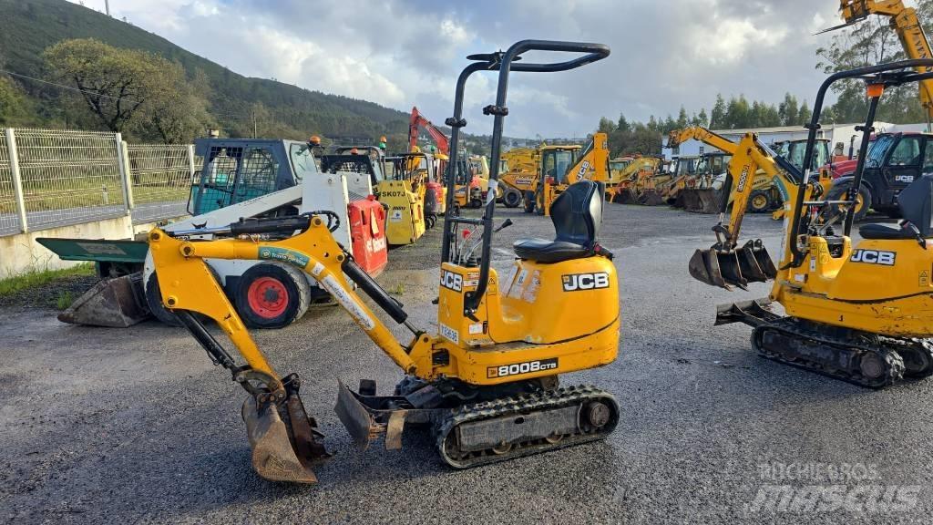 JCB 8008 CTS Mini Escavadoras <7t
