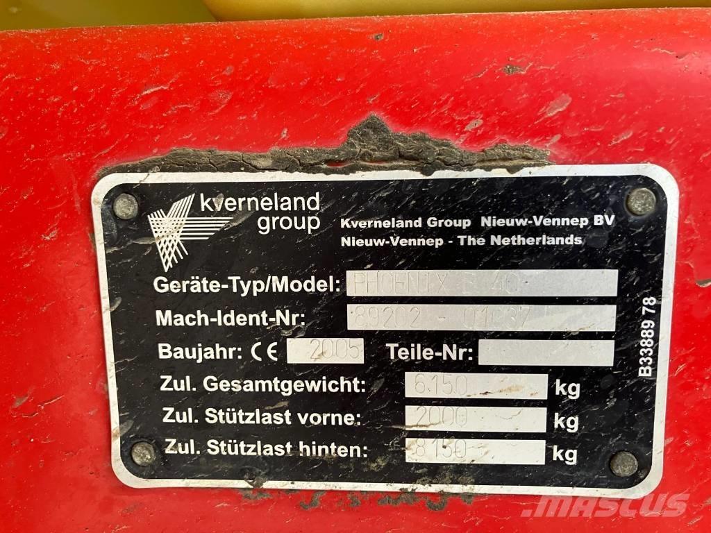 Rau Phoenix B 40 Pulverizadores rebocados