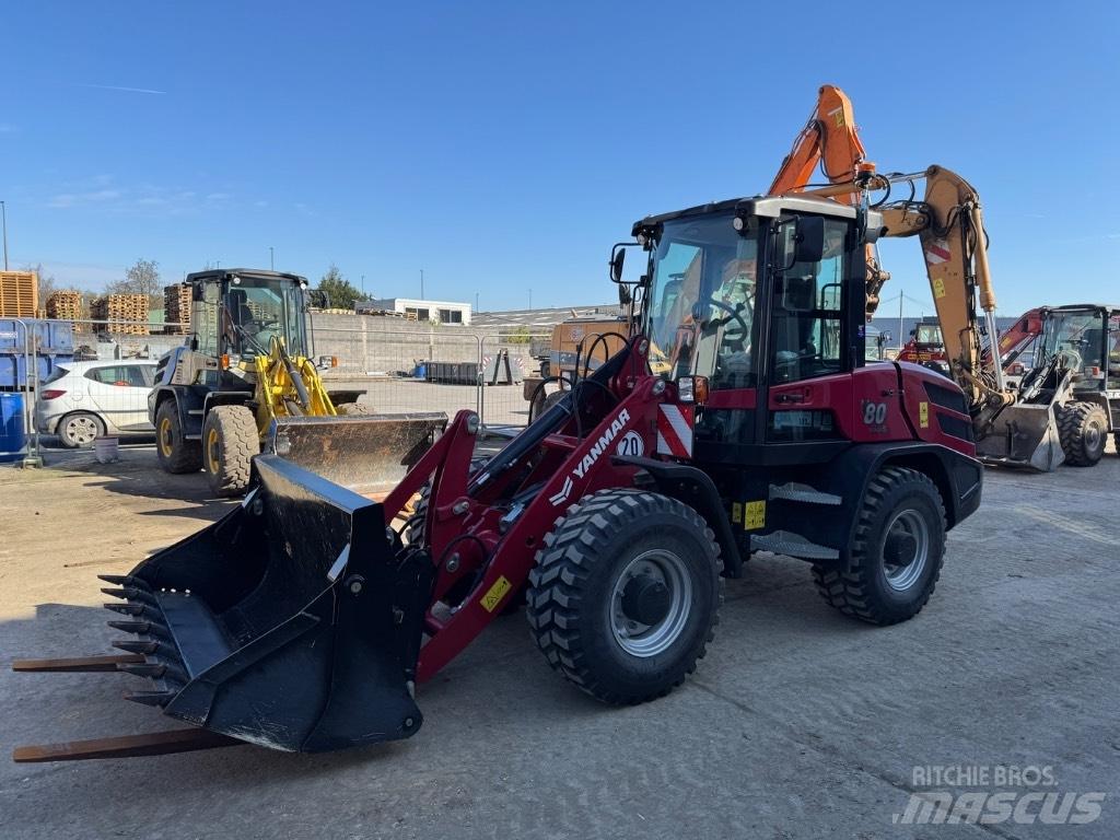 Yanmar V80 (02006) Pás carregadoras de rodas