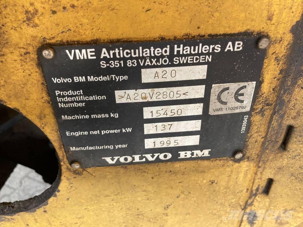 Volvo A 20 6x6 Camiões articulados