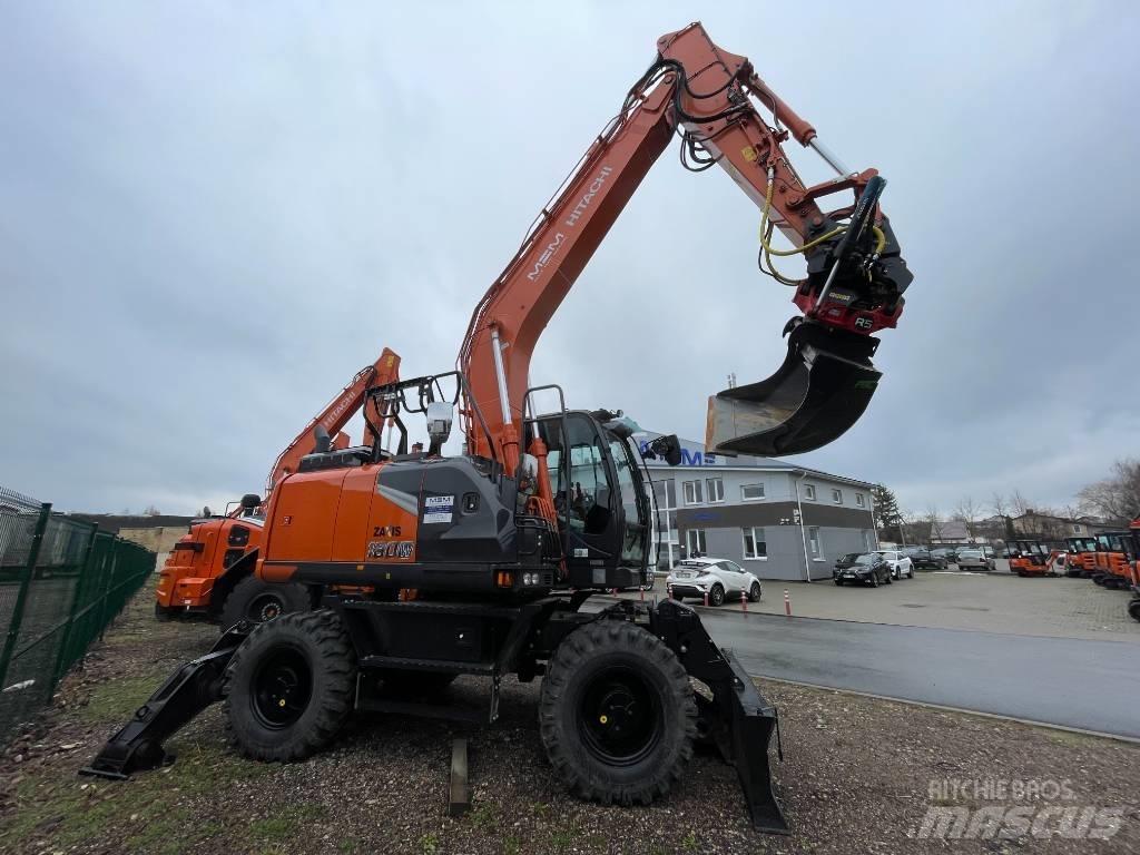 Hitachi ZX180W-7 Escavadoras de rodas