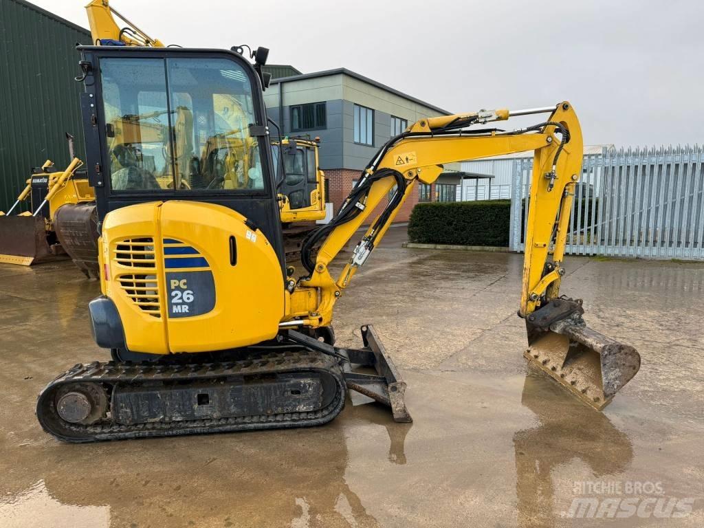 Komatsu PC 26 MR-3 Mini Escavadoras <7t