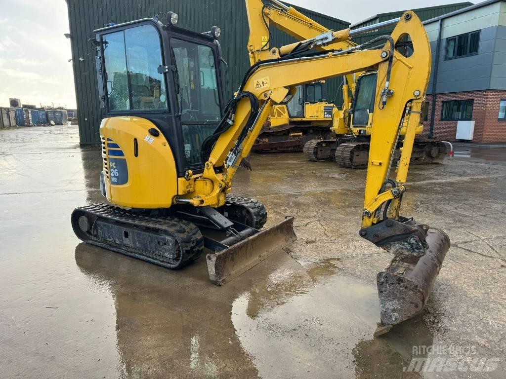 Komatsu PC 26 MR-3 Mini Escavadoras <7t