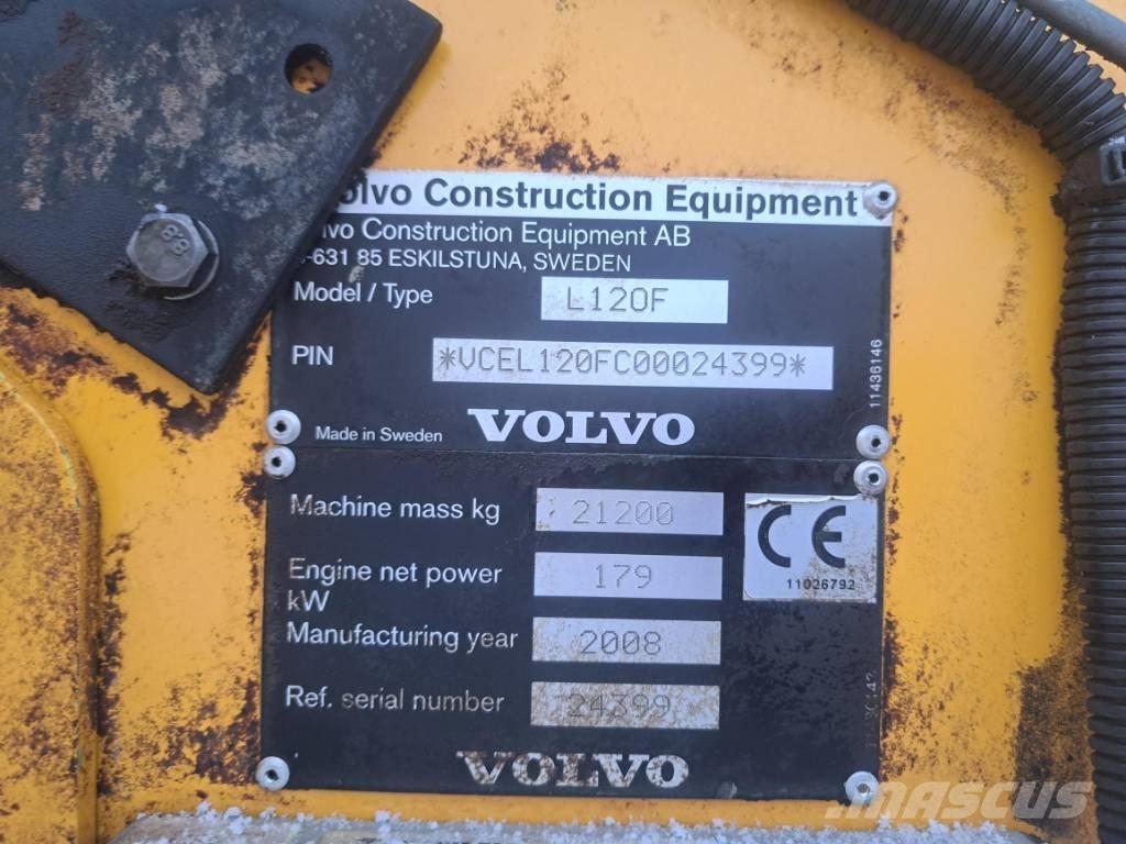 Volvo L 120 F Pás carregadoras de rodas