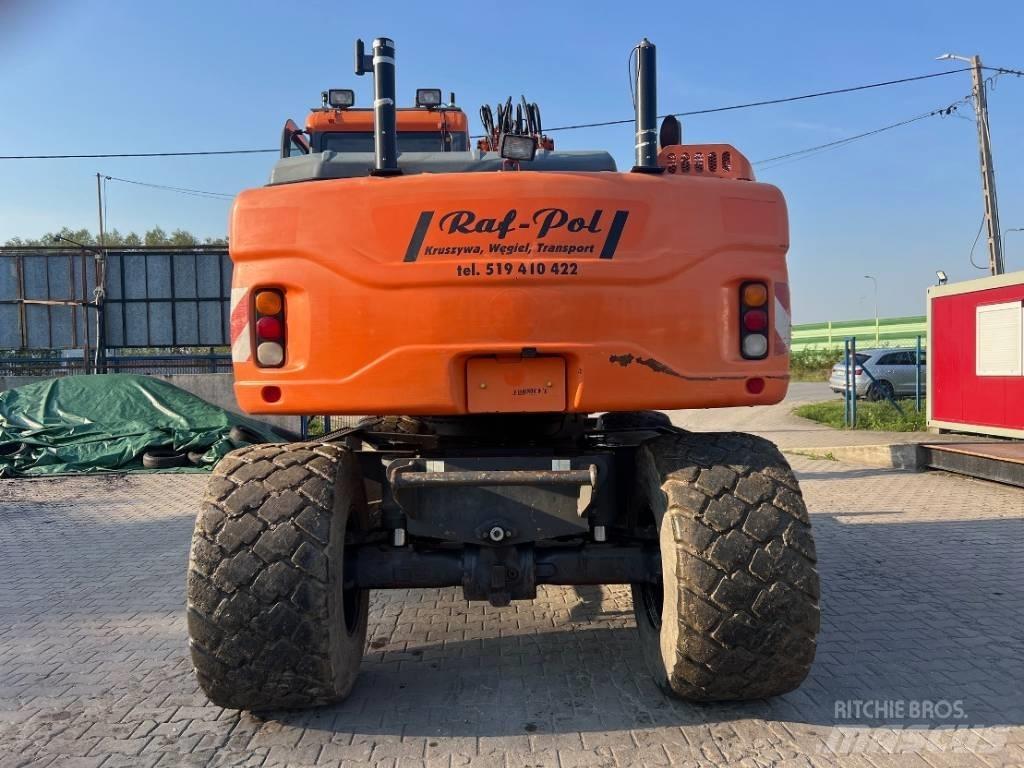 Doosan DX 160 W-3 Escavadoras de rodas