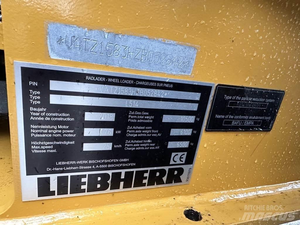 Liebherr L514 Pás carregadoras de rodas