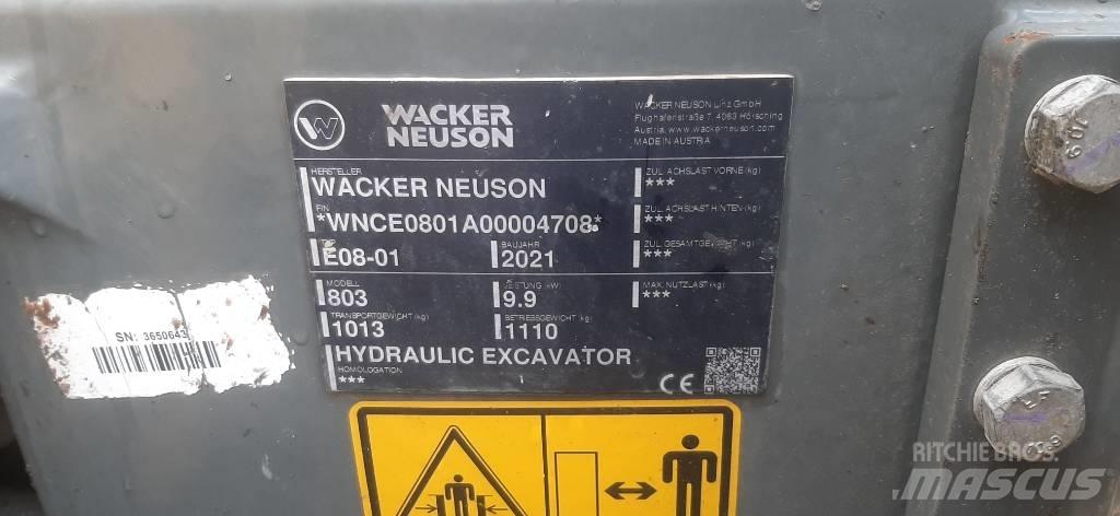 Wacker Neuson 803 Escavadoras de rastos