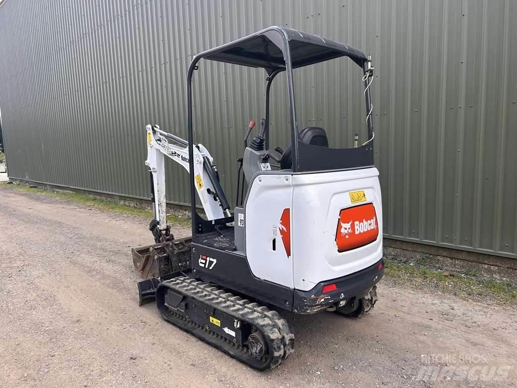 Bobcat E17 Mini Escavadoras <7t