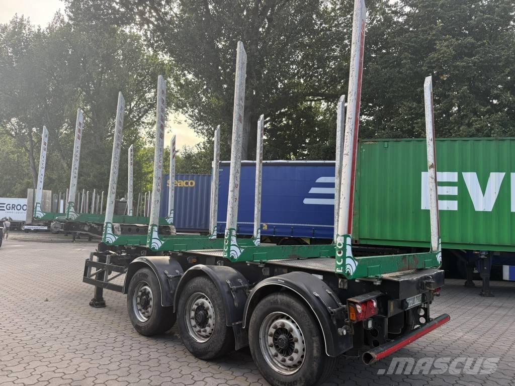BEFA Sattel Anhänger Semi Reboques Transporte Madeira