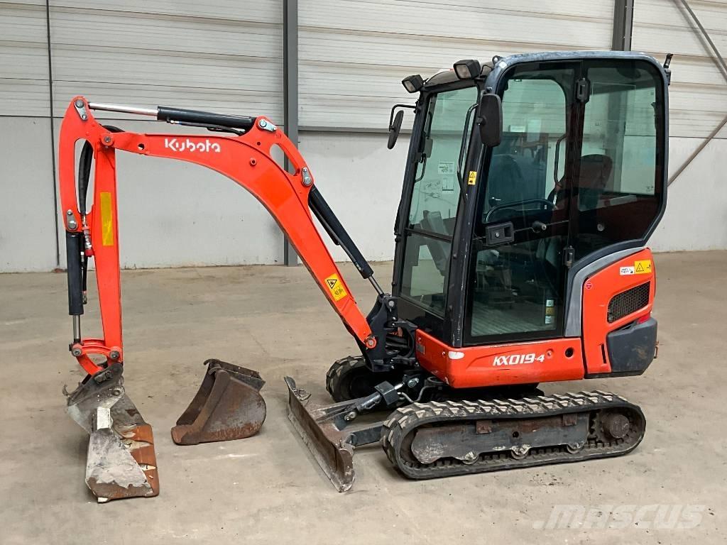 Kubota KX 019-4 Mini Escavadoras <7t